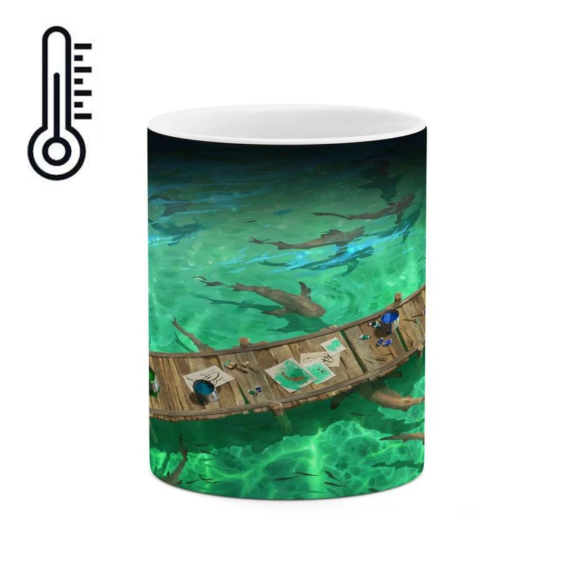 ماگ حرارتی کاکتی مدل ساحل کد mgh15506