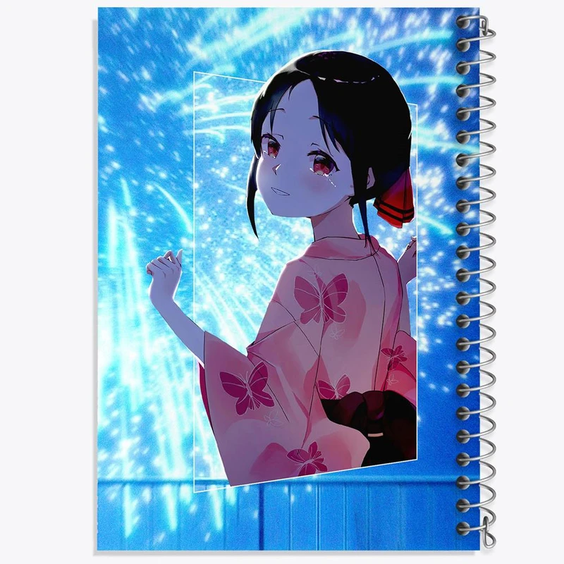 دفتر ژورنال نویسی 50 برگ خندالو مدل نقطه ای طرح کاگویا ساما انیمه کاگویا ساما کد 16053