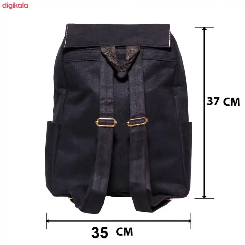 کوله پشتی مدل گل به همراه جامدادی و کلاسور