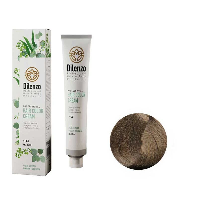 رنگ مو دیلنزو شماره 5I حجم 100 میلی لیتر رنگ قهوه ای زیتونی روشن