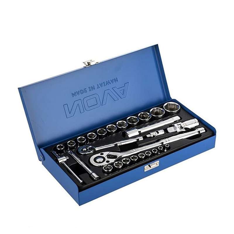 جعبه بکس نووا مدل NTS-7014 مجموعه 27 عددی جعبه بکس نووا مدل NTS-7014 مجموعه 27 عددی