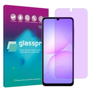 Glass Pro Eye Care model purple filter screen protector suitable for Samsung Galaxy A07 Mobile phone 