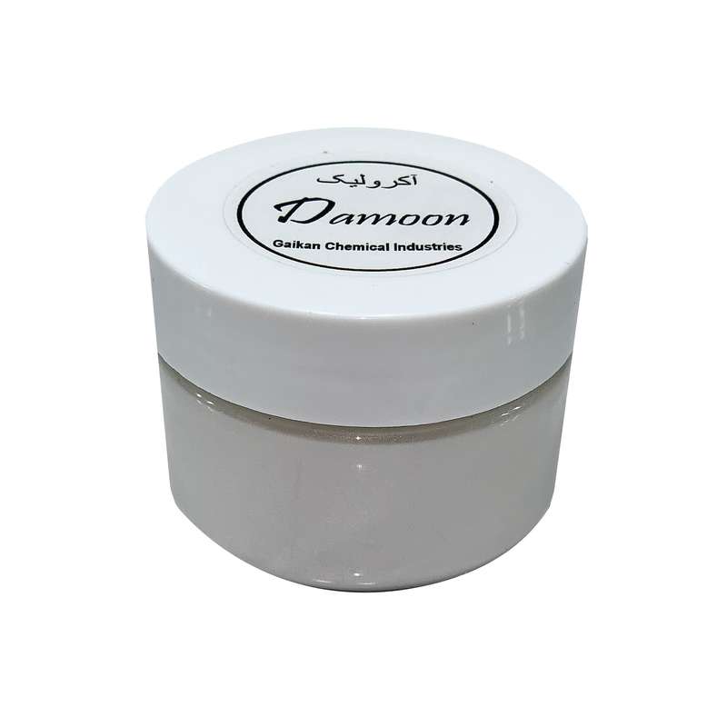 رنگ متالیک سفید صدفی دامون کد 112 حجم 240 میلی لیتر