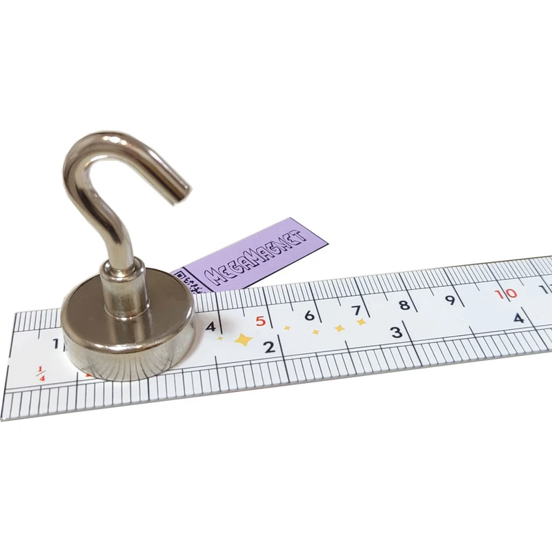 عکس شماره 3 : آهن ربا مدل قلاب مغناطیسی کد mega.nh25