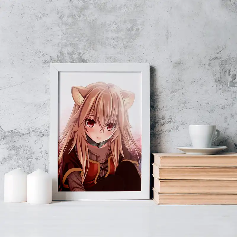 تابلو خندالو مدل رافتالیا انیمه ظهور قهرمان سپر کد 15934