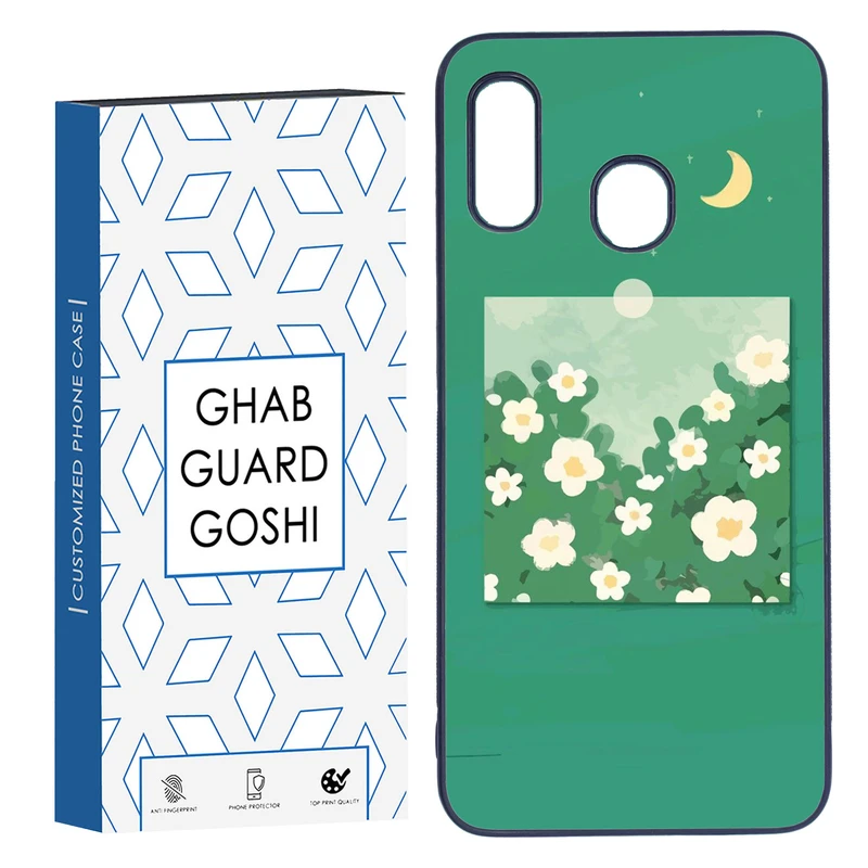 کاور قاب گارد گوشی طرح گل کد TPU-028 مناسب برای گوشی موبایل سامسونگ Galaxy A30 / A20