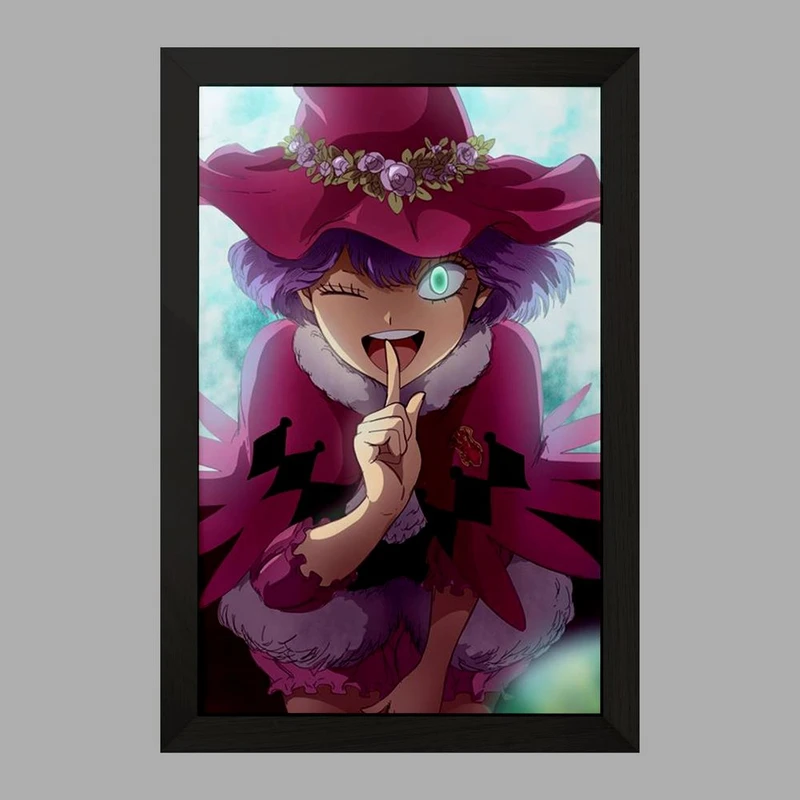 تابلو خندالو مدل دوروتی آنسورف انیمه بلک کلاور Black Clover  کد 11707