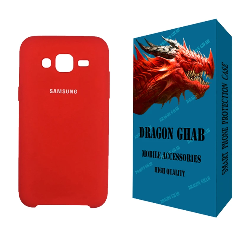 کاور دراگون قاب مدل سیلیکونی مناسب برای گوشی موبایل سامسونگ Galaxy J5 2015 / J500