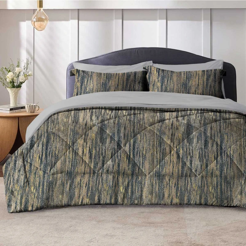 سرویس روتختی 2 نفر 8 تکه نوپه هوم مدل مخمل شانل طرح SRSE