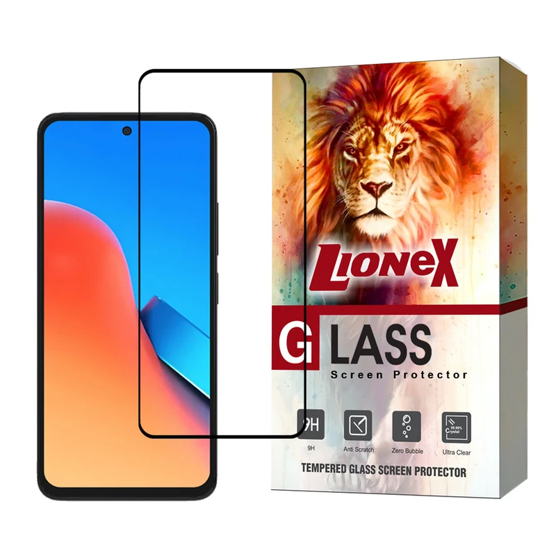 محافظ صفحه نمایش لایونکس مدل FULZPLUS مناسب برای گوشی موبایل شیائومی Redmi 12 4G / 5G