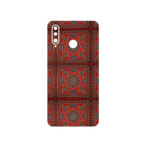 MAHOOT Embroidered Rug Cover Sticker for Huawei P30 Lite  24 MP Camera