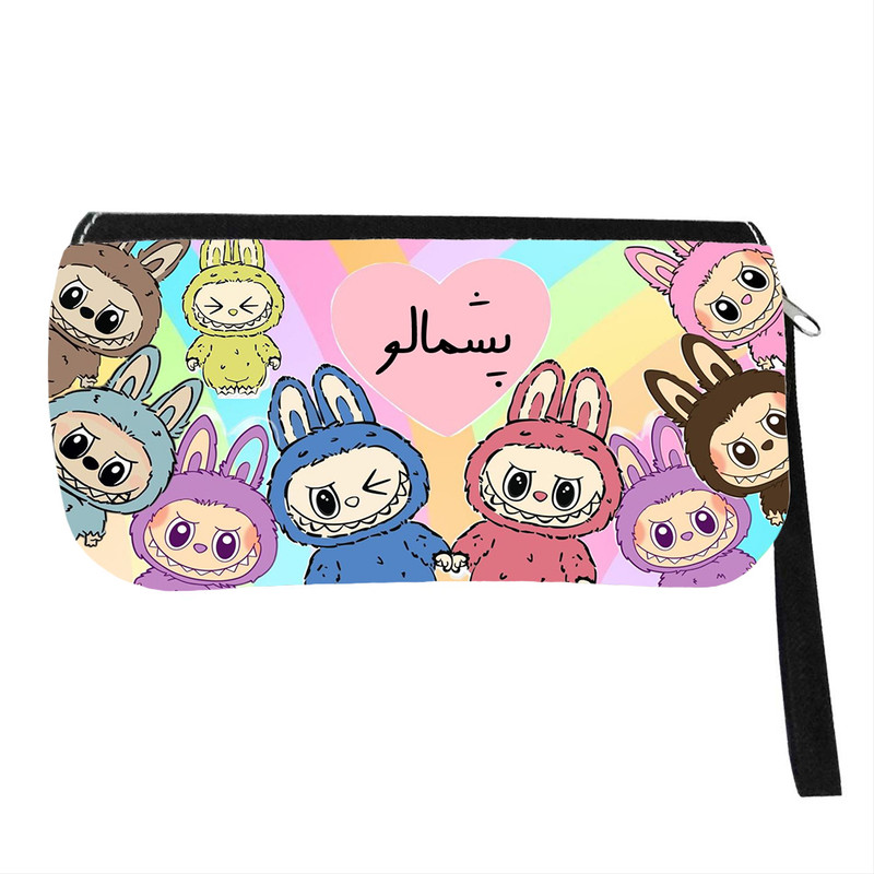 جامدادی پاد آفرین مدل فانتزی طرح عروسک لبوبو ترند کد p09