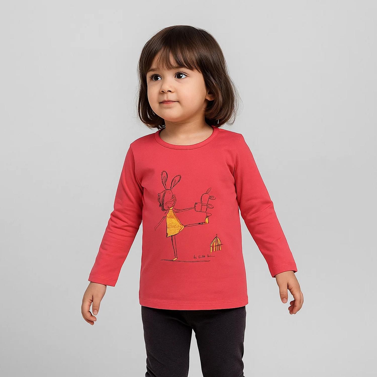 تی شرت دخترانه سون پون مدل 1391357-88 - - 1