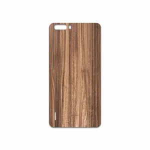 MAHOOT Light Walnut Wood Cover Sticker for Honor 6 Plus