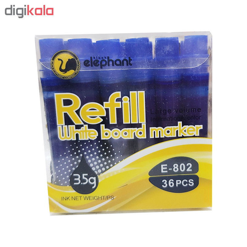 جوهر ماژیک وایت برد الفنت مدل E-802 بسته 4 عددی جوهر ماژیک وایت برد الفنت مدل E-802 بسته 4 عددی