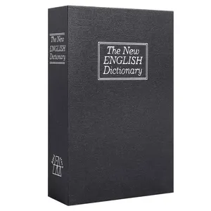 گاوصندوق مدل کتابی طرح دیکشنری قفل کلیدی وزن 1 کیلوگرم