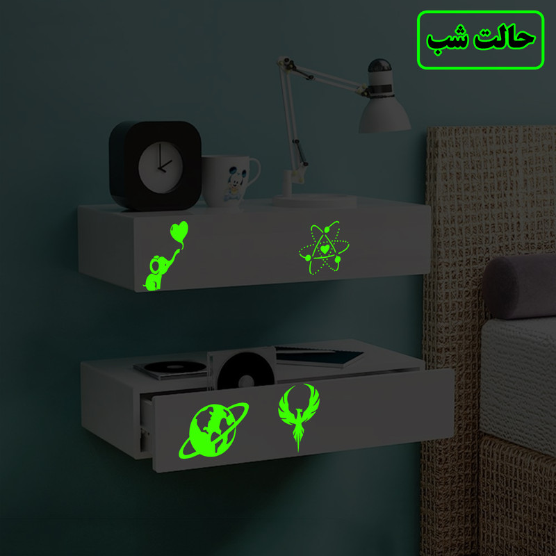 استیکر کلید و پریز مدل شبنما طرح فیل هورتون کدCK