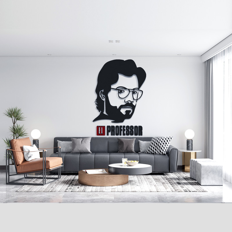 دیوارکوب مدل Professor Money Heist کد 001