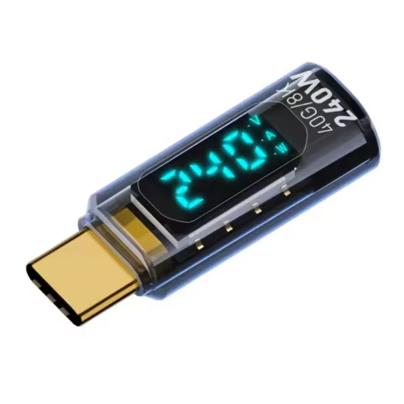 مبدل ولتاژ سنج 4.0 USB-C پی ام مدل PM-602 