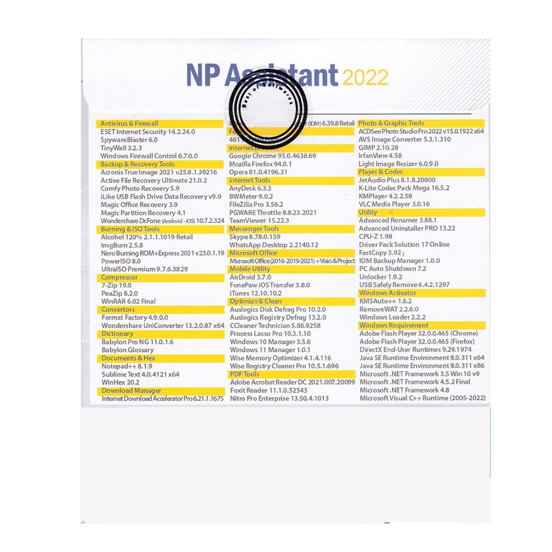 مجموعه نرم افزار NPASSISTANT 2024-5 نشر نوین پندار