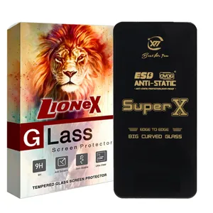 محافظ صفحه نمایش لایونکس مدل  SUPERGOLDL مناسب برای گوشی موبایل شیائومی  Redmi Note 12 Pro PLUS 5G