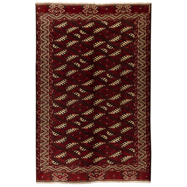 فرش دستباف قدیمی شش و نیم متری سی پرشیا کد 187364