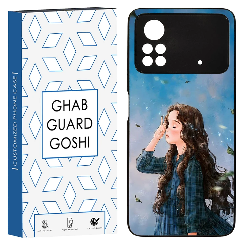 کاور قاب گارد گوشی طرح دخترانه کد TPU-037 مناسب برای گوشی موبایل شیائومی POCO M4 PRO 4G