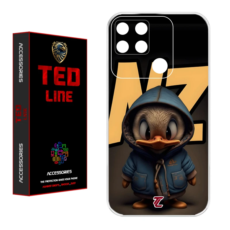کاور تد لاین طرح اردک کد 1120 مناسب برای گوشی موبایل شیائومی Redmi 10A / 9C