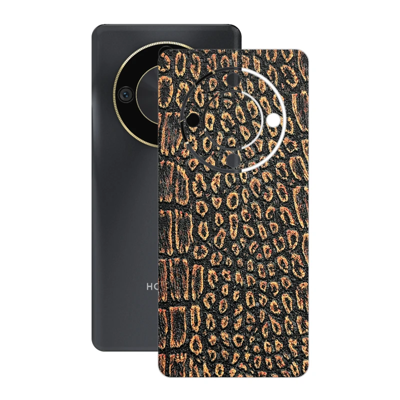 برچسب پوششی ریمکس مدل Leth طرح پوست ماری مناسب برای گوشی موبایل آنر X9b