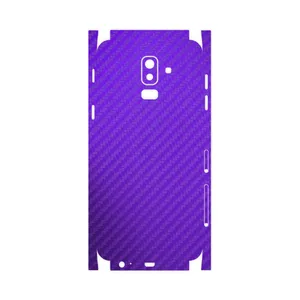 MAHOOT Purple-Fiber-FullSkin Cover Sticker for Samsung Galaxy J8