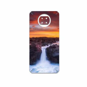 MAHOOT Waterfall Cover Sticker for Xiaomi Redmi Note 9T
