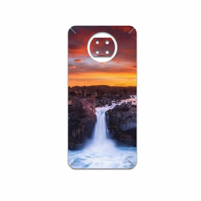 برچسب پوششی ماهوت مدل Waterfall مناسب برای گوشی موبایل شیائومی Redmi Note 9T