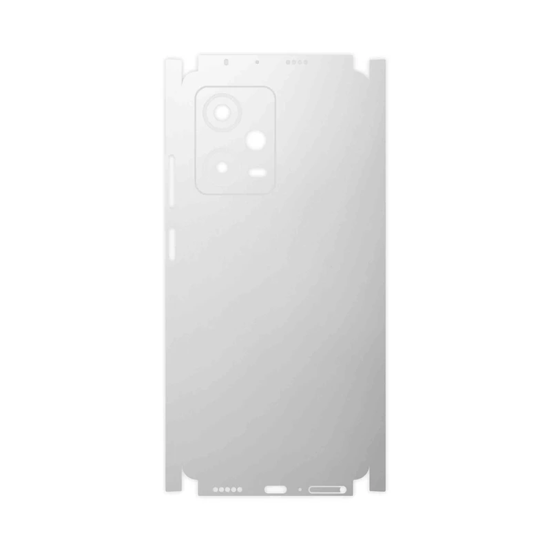 برچسب پوششی ماهوت مدل Matte-White-FullSkin مناسب برای گوشی موبایل شیائومی Redmi Note 12 Pro 5G