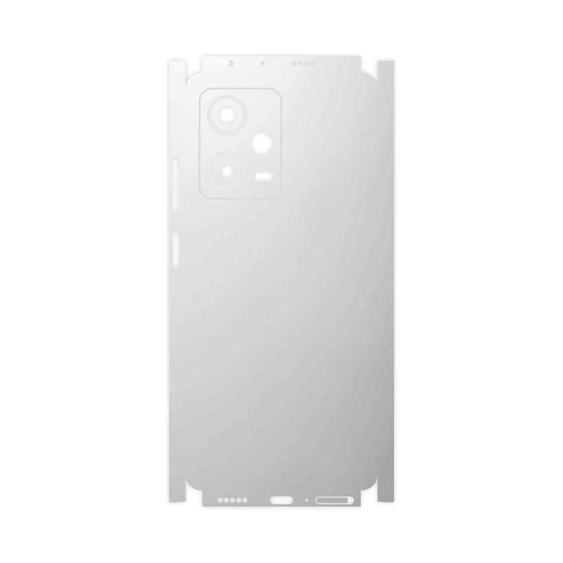 برچسب پوششی ماهوت مدل Matte-White-FullSkin مناسب برای گوشی موبایل شیائومی Redmi Note 12 Pro 5G
