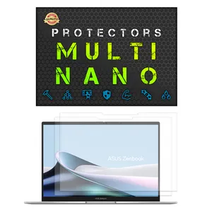 Multi Nano X-S2M Model Anti Reflex Screen Protector For Asus ZenBook 14 OLED UX3405 14 Inch 2024 Laptop Pack Of 2