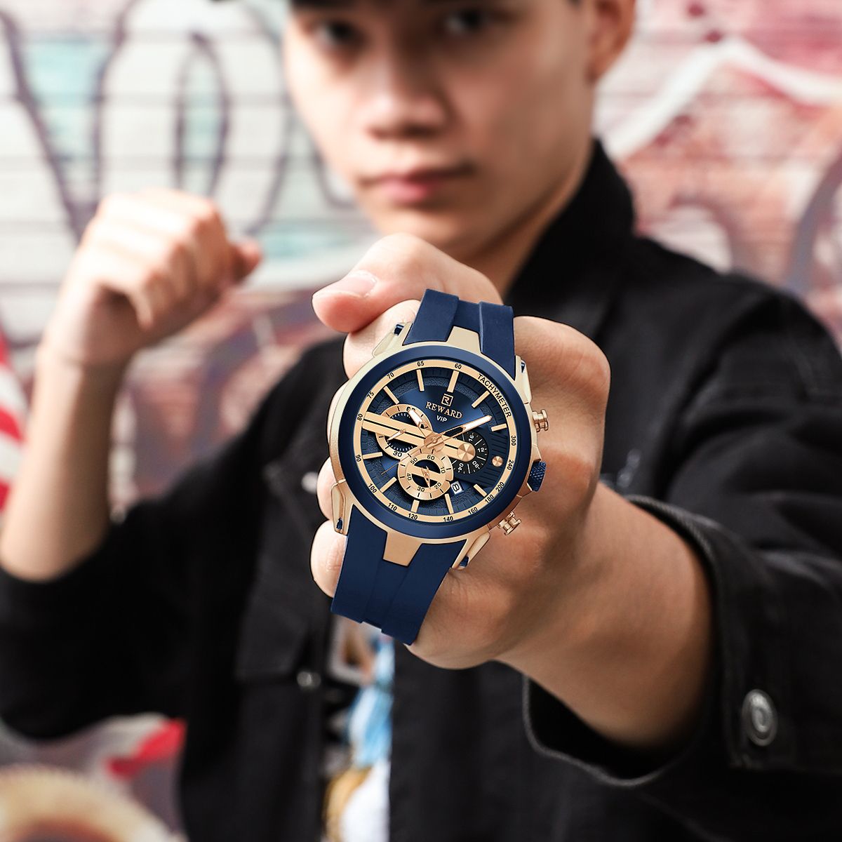 ساعت مچی عقربهای مردانه ریوارد مدل 83046M - - 4