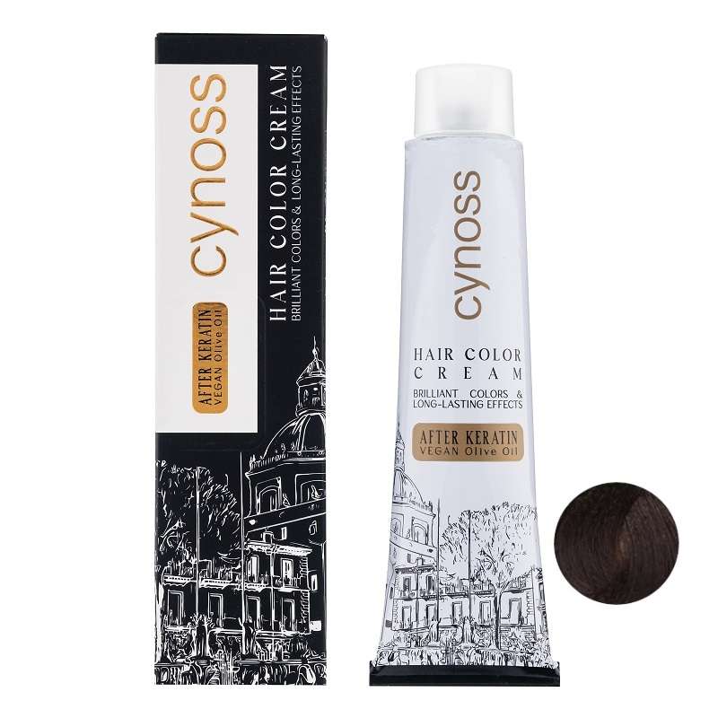 رنگ مو سینوس شماره 6.00 حجم 120 میلی لیتر رنگ بلوند تیره قوی