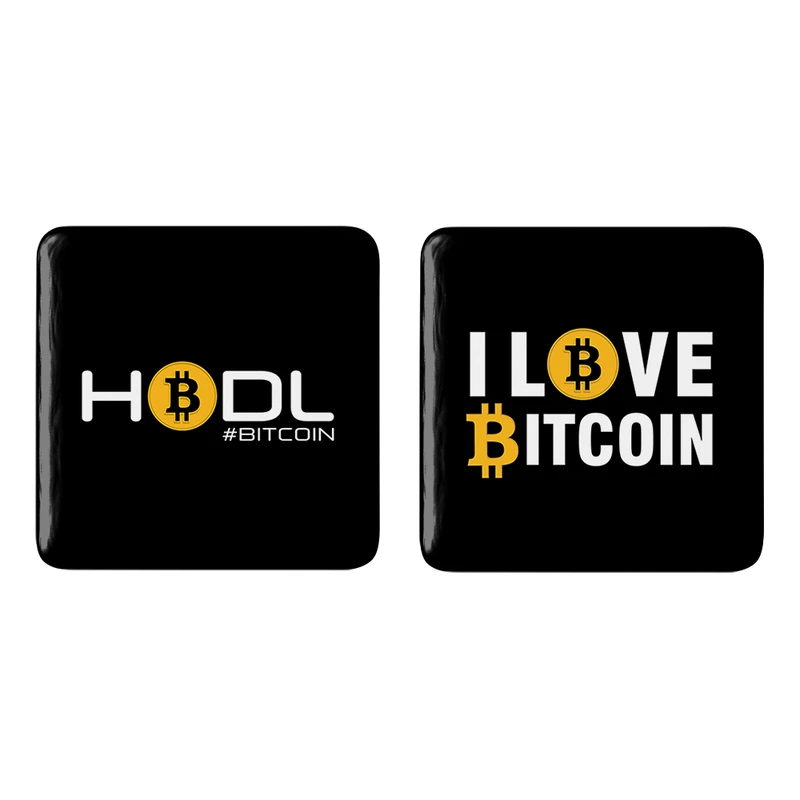 مگنت خندالو طرح ارز دیجیتال بیت کوین Bitcoin کد 1089310889 مجموعه 2 عددی