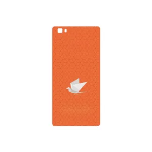 MAHOOT Minimalist origami bird Cover Sticker for Huawei P8 Lite