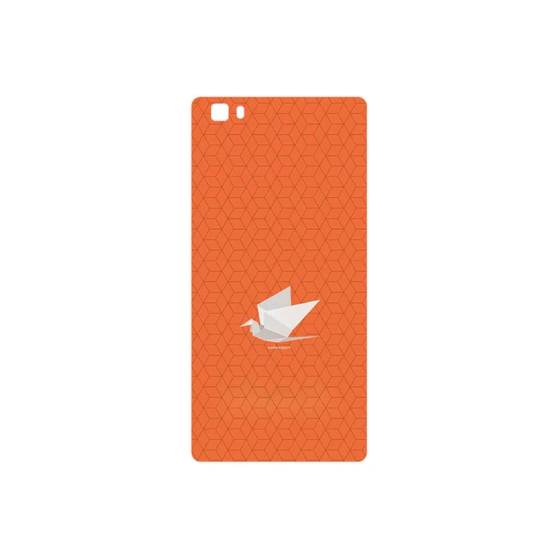 برچسب پوششی ماهوت مدل Minimalist origami bird مناسب برای گوشی موبایل هوآوی P8 Lite