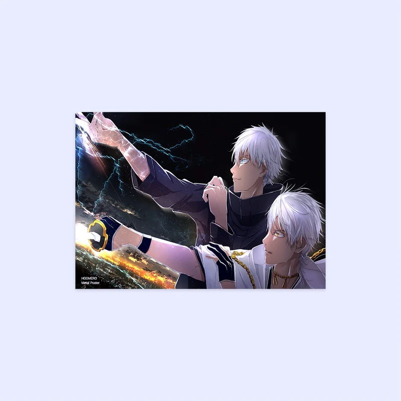 پوستر هومرو مدل فلزی طرح انیمه جوجوتسو کایسن کد PS1249