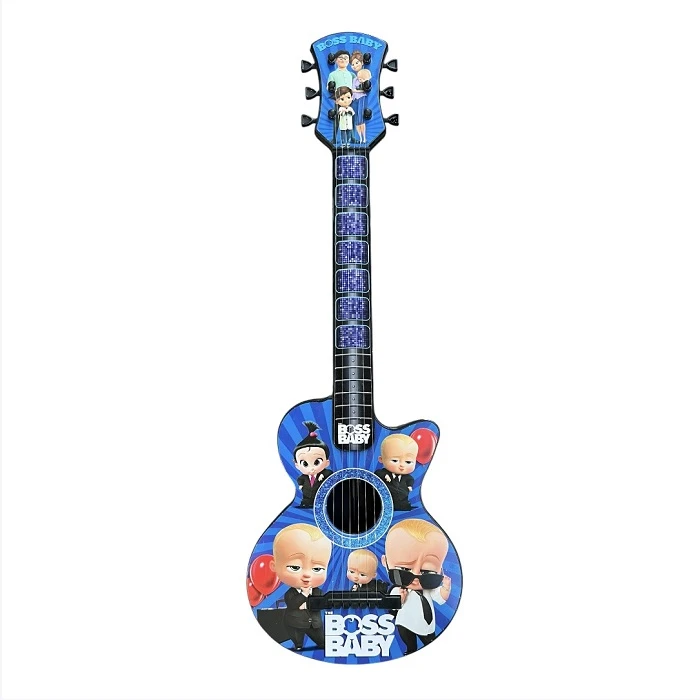 اسباب بازی آموزشی گیتار طرح بچه رییس مدل 75 CM