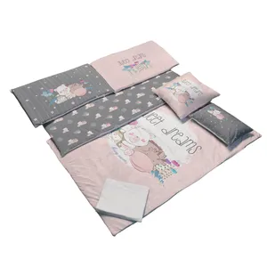 سرویس خواب 7 تکه کودک مدل رویای شیرین HN11