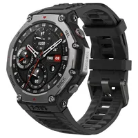 ساعت هوشمند 49 میلی‌متری امیزفیت مدل T-Rex 3 با بند سیلیکونی