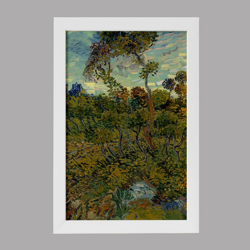 تابلو خندالو مدل غروب درمونت ماژور ونسان ونگوگ (Van Gogh) کد 36792