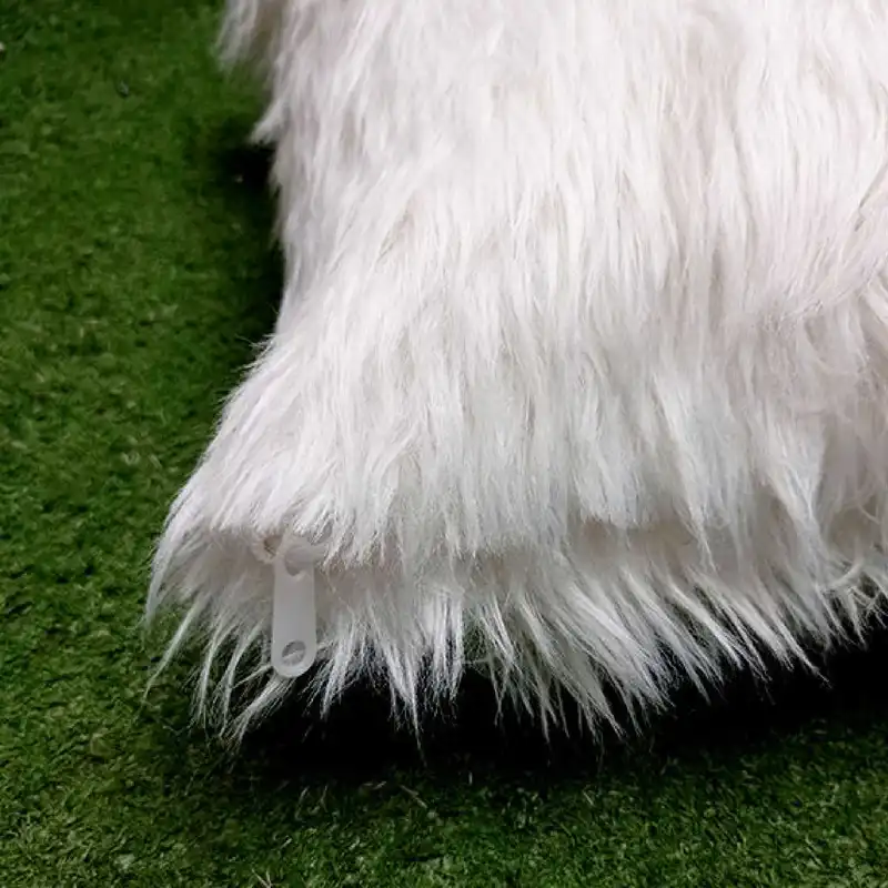 کوسن مدل خز خرگوشی پشت و رو خز