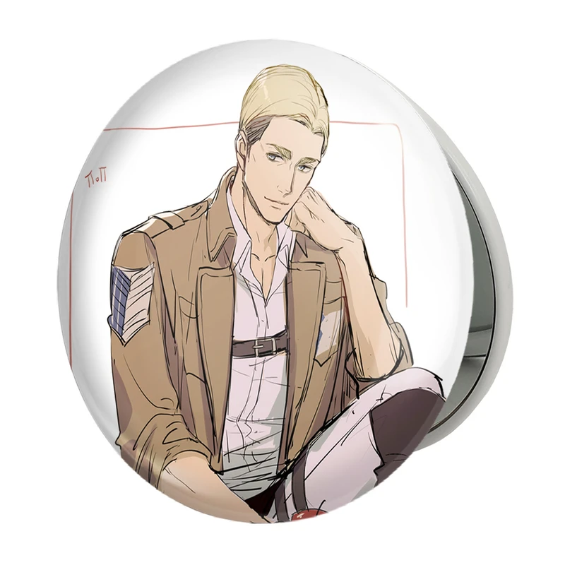 آینه جیبی خندالو طرح اروین اسمیث انیمه اتک آن تایتان Attack on Titan مدل تاشو کد 18590 