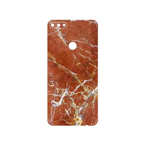 MAHOOT Red Marble Cover Sticker for Huawei Y7 Prime 2018