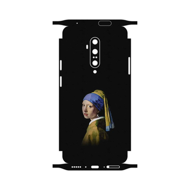 برچسب پوششی ماهوت مدل Girl with a Pearl Earring of Vermeer-FullSkin مناسب برای گوشی موبایل وان پلاس 7T Pro