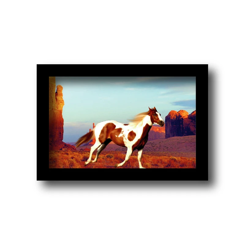 تابلو مدل اسب خال خالی کد KM-A231